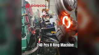 240 Pcs H Ring Rolling Machine Automation