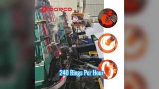 Auto Ring Rolling Machine 240 pcs Hour