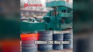 বিশাল রিং রোলিং মেশিন 8000mm CNC যথার্থতা