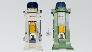 Die elektrische Schmiedespindelpresse mit Direktantrieb hat eine einfache Struktur und höhere Sicherheit