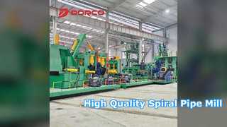 Spiral Weld Pipe Mill High Quality Pipelines