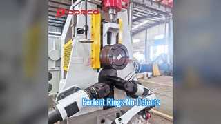 Precision Ring Rolling Machine Solves Defects