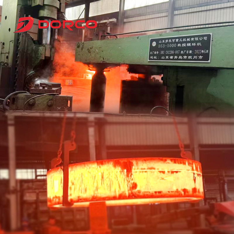 Horizontal 2000mm Ring Rolling Machine Multi Station Ring Rolling Forging