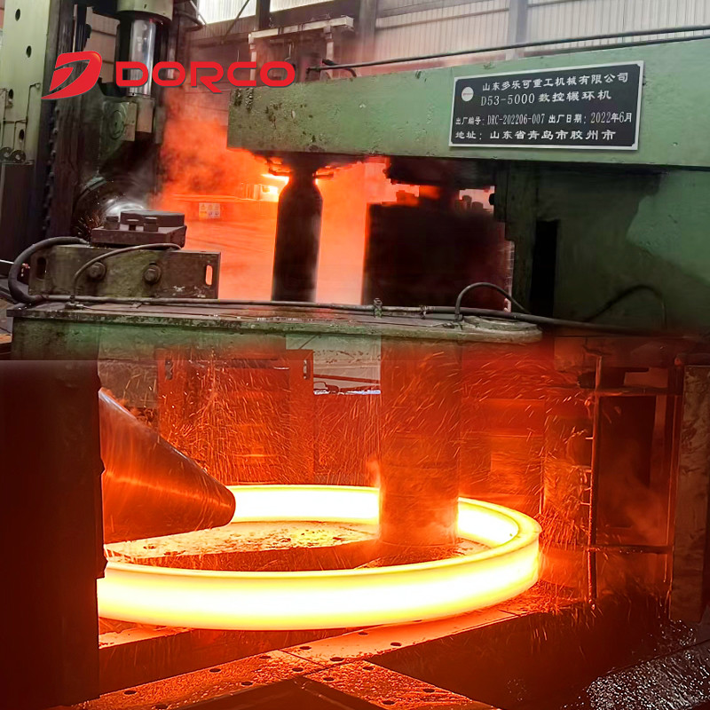 Ring Rotating Machine 6000mm Ring Rolling Machine Design Customized Horizontal Ring Rolling ...