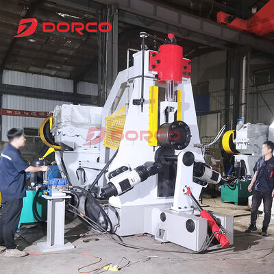Robotic Machine Reverse Forward Riling Making CNC Vertical Ring Rolling Machine with Robotic Arms