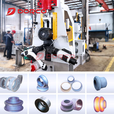 D51K Series CNC Vertical Ring Rolling Machine with One-time Rolling Forming, Robotic Arm Compatible, and 160-1300mm Outer Diameter