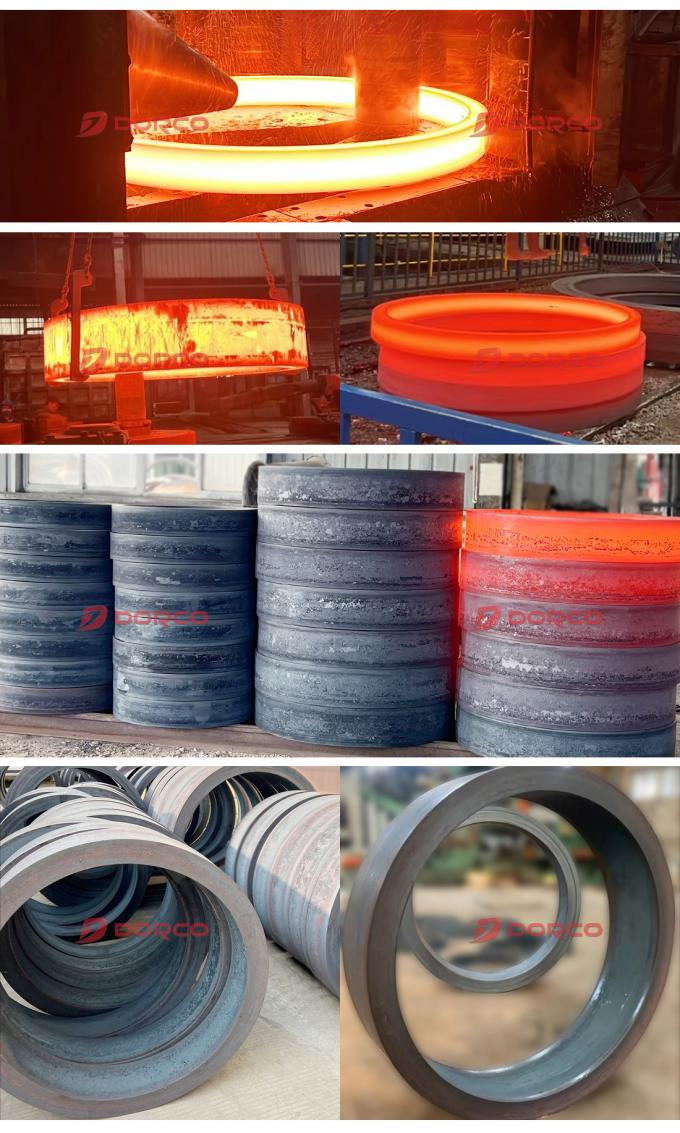 Machine Rings Rwanda DRC-D53KF CNC Ring Rolling Machine for Large Seamless Rings